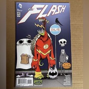 FLASH #45 MONSTERS OF THE MONTH VARIANT 1st PRINT DC COMICS (2015)
